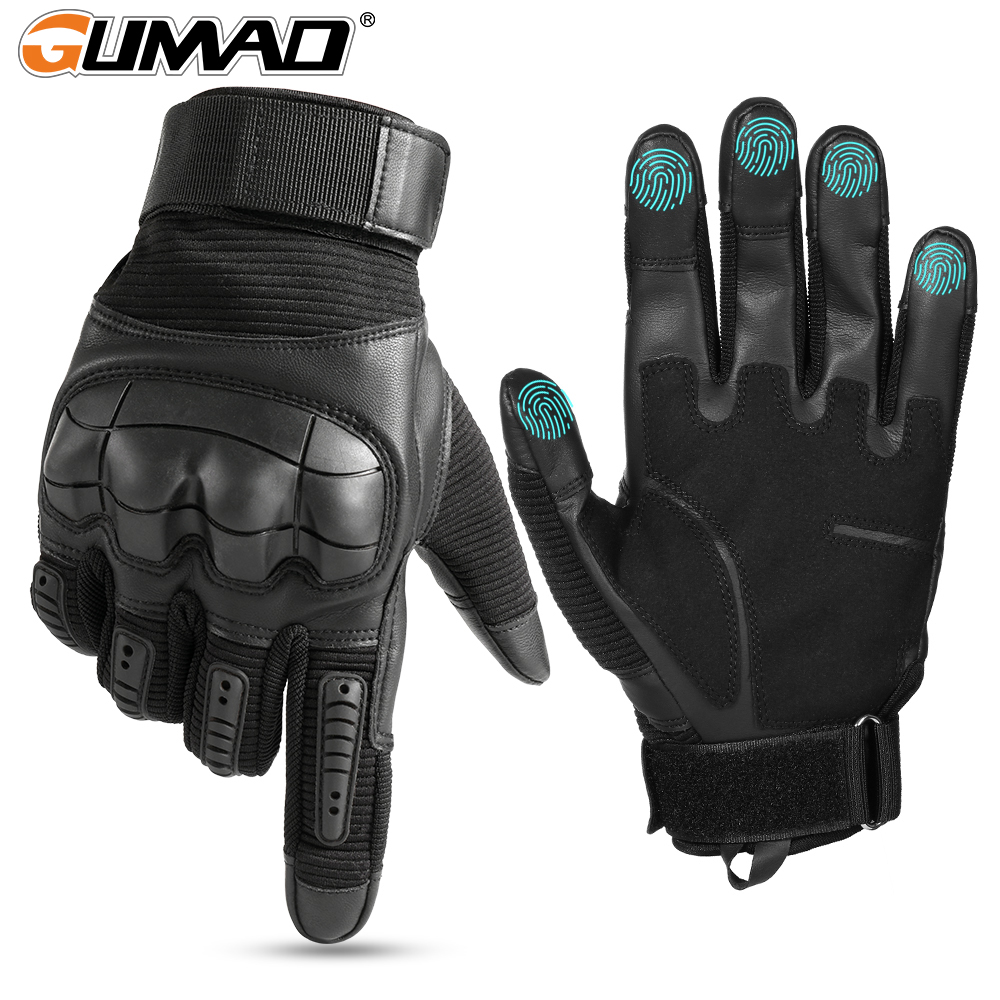 Cycling Gear Display - Touch Screen Hunting Gloves Hard Shell