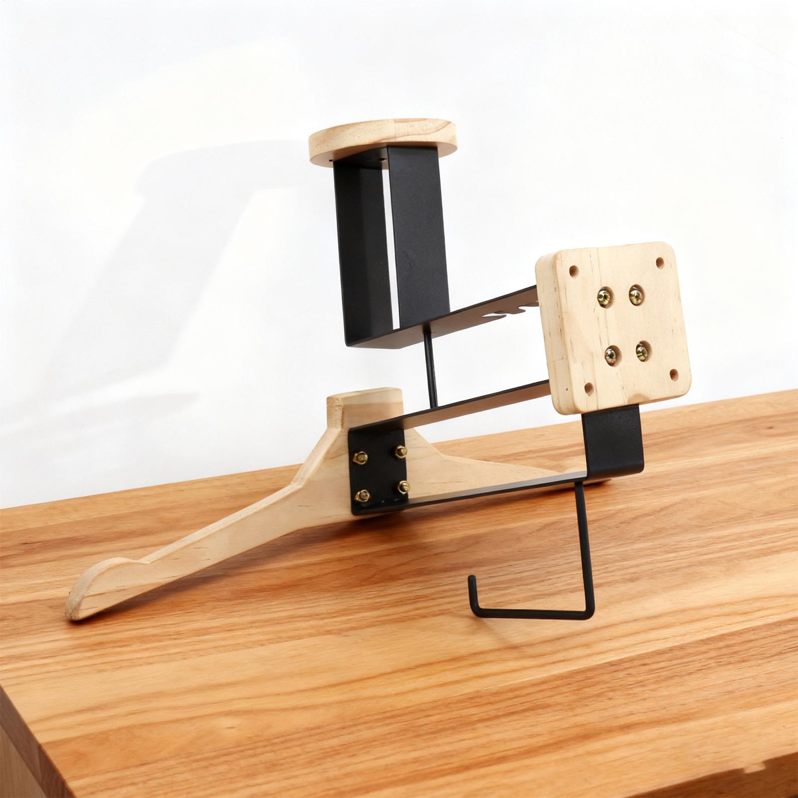 Cycling Gear Organization - Wall Mount Hat Hanger Heavy Duty