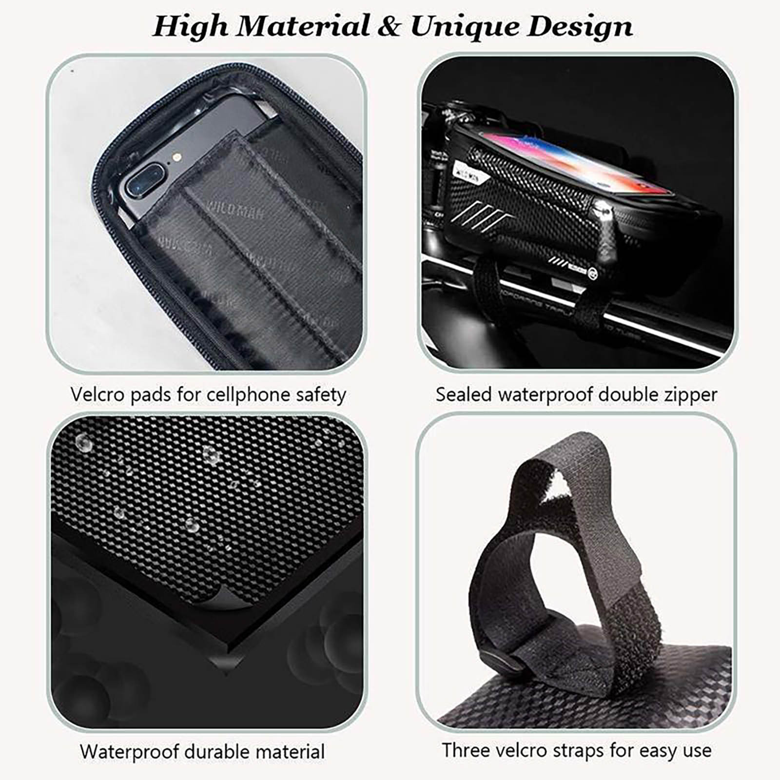 Waterproof Bicycle Phone Bag H - Cycling Gear Display ulasan dan harga