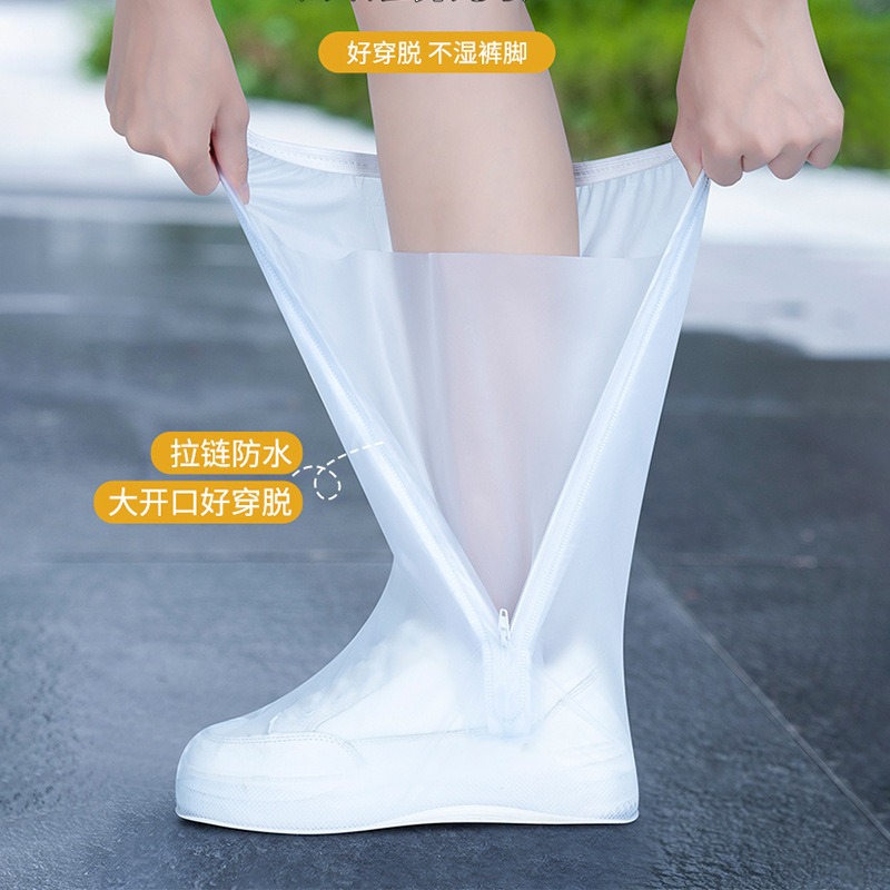 PVC Rain Boot Covers High Top  - Cycling Gear In Rain ulasan dan harga