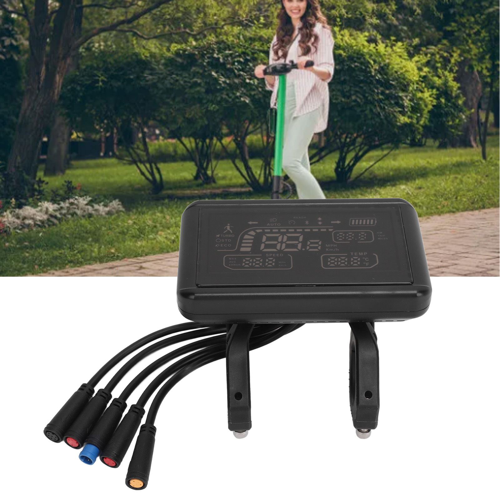 Electric Bike Panel Speed Gear - Cycling Gear Display ulasan dan harga
