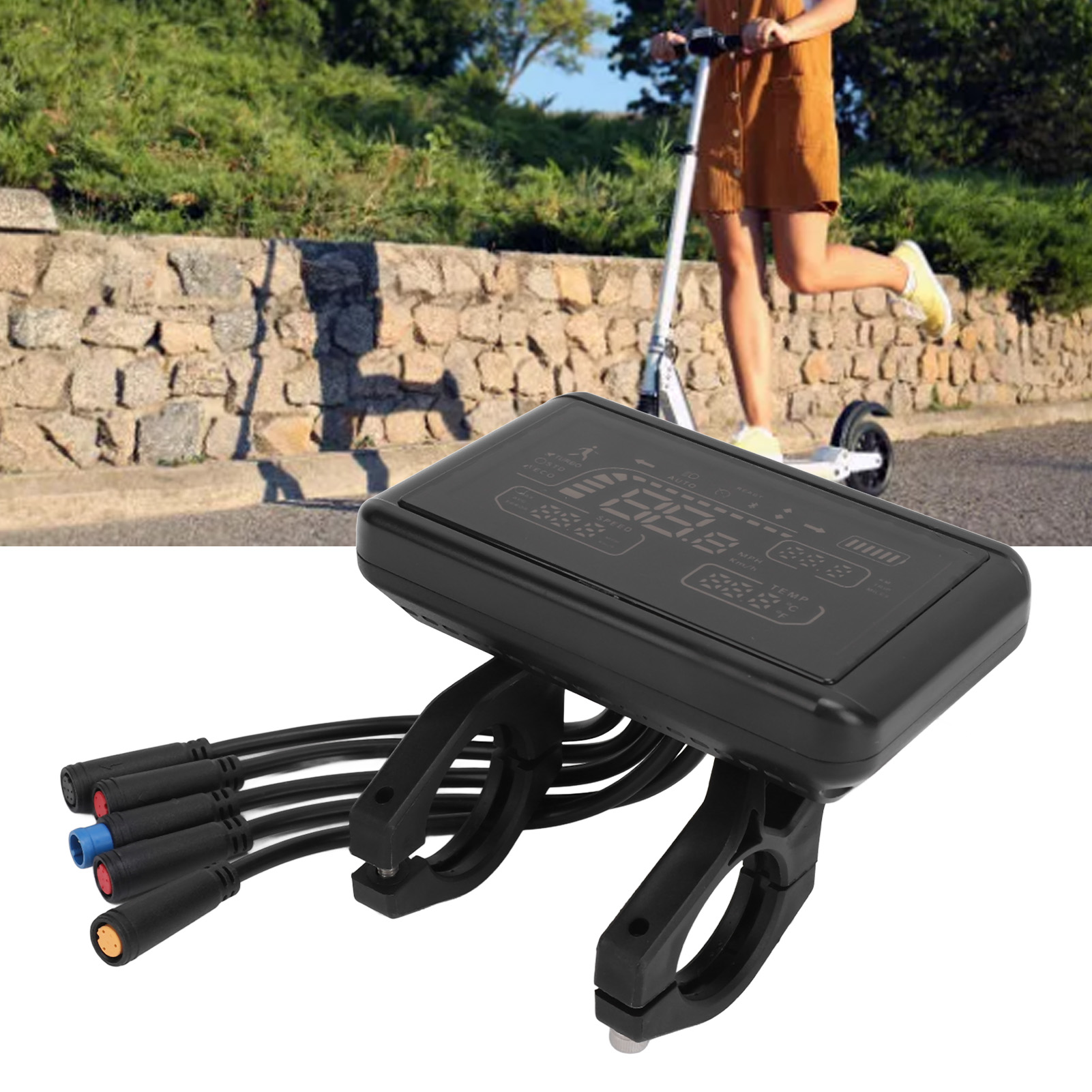 Electric Bike Panel Speed Gear - Cycling Gear Display ulasan dan harga