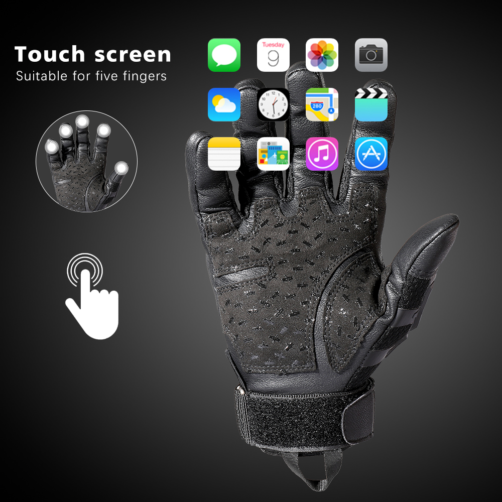 PU Leather Full Finger Tactica - Cycling Gear Display ulasan dan harga