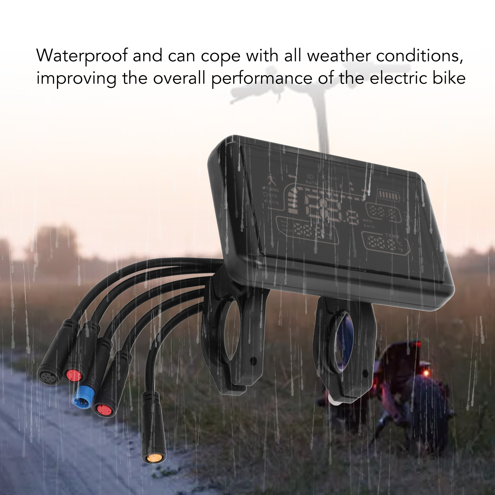 Electric Bike Panel Speed Gear - Cycling Gear Display ulasan dan harga