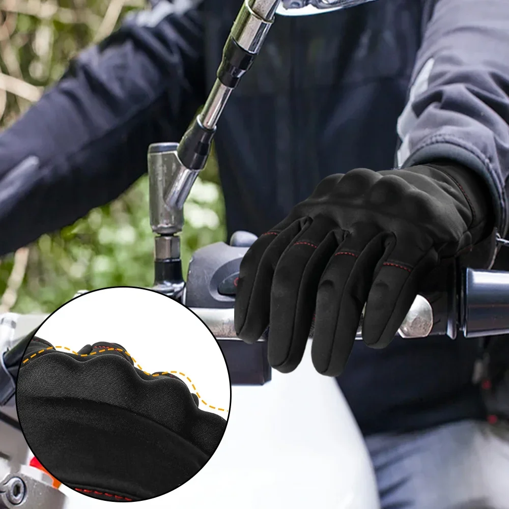 Winter Motorcycle Gloves Touch - Cycling Gear Display ulasan dan harga
