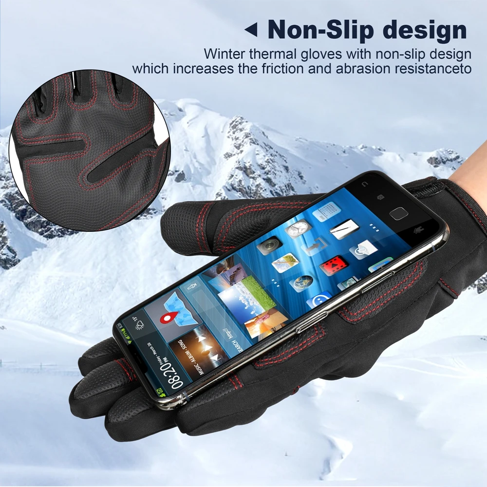 Winter Motorcycle Gloves Touch - Cycling Gear Display ulasan dan harga