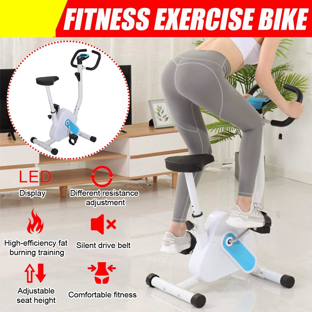 LED Display Cycling Machine Wo - Cycling Gear Display ulasan dan harga